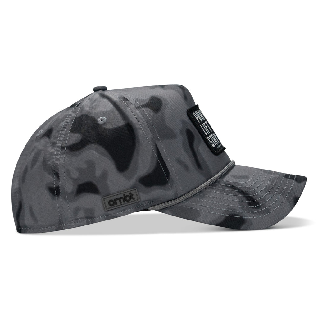 Pray Hard. Lift Heavy. Stay Deadly. Patch Waterproof Weekender Snapback