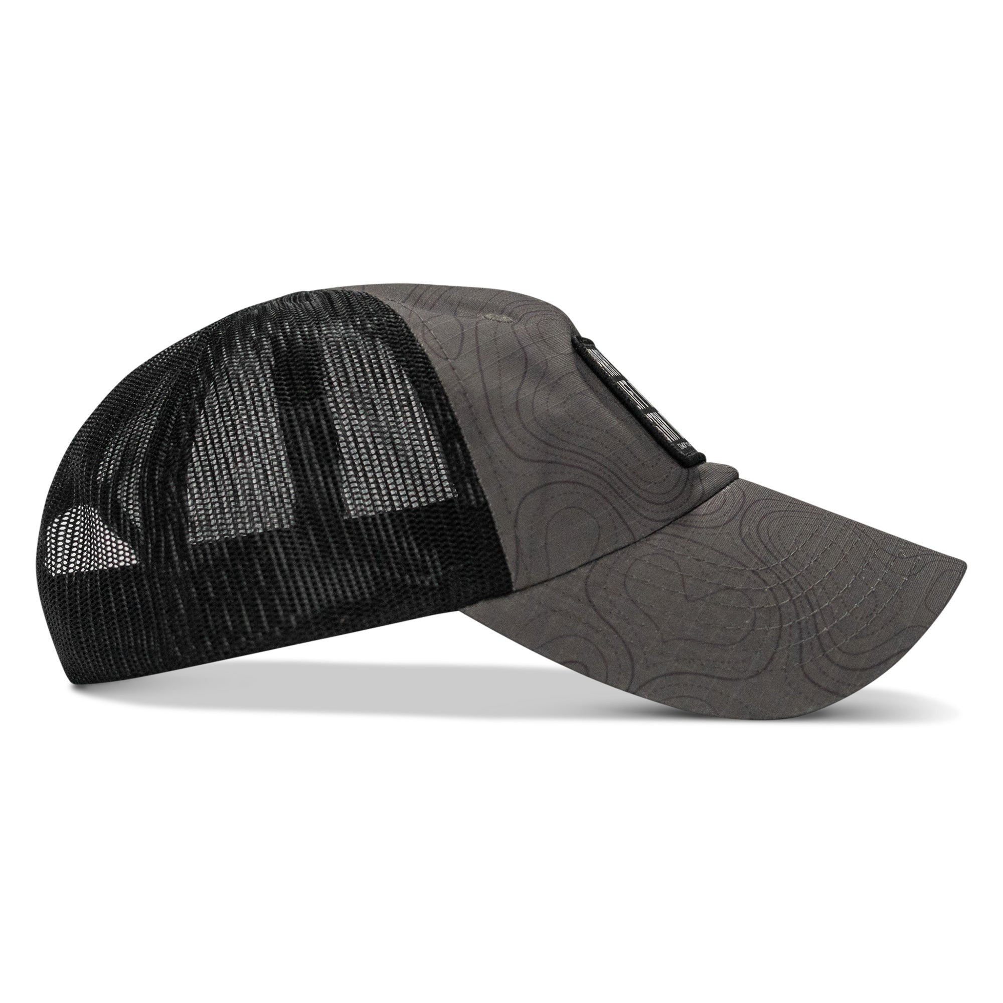 Pray Hard. Lift Heavy. Stay Deadly. Patch Tactical Ripstop Mesh Snapback Hat