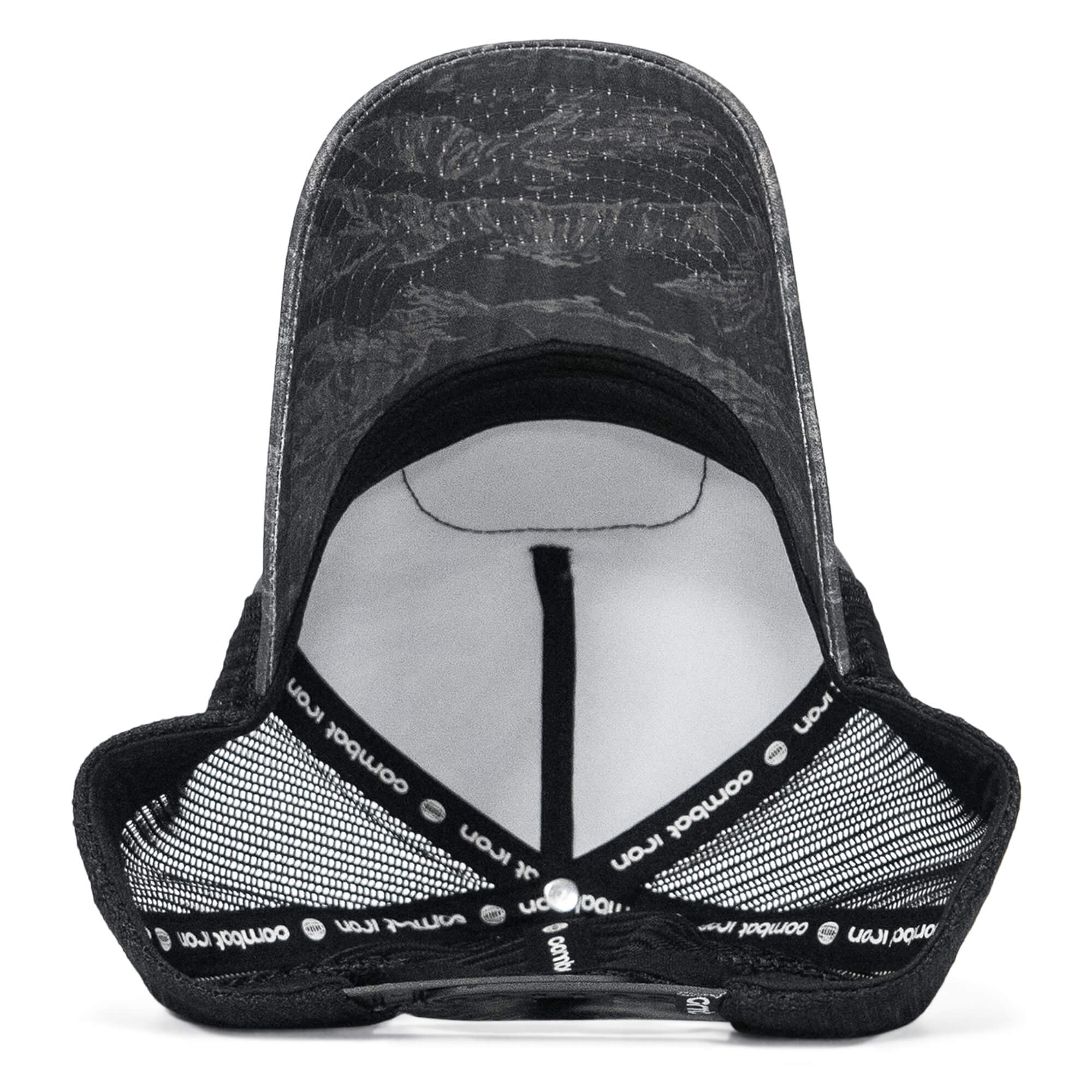 Pray Hard. Lift Heavy. Stay Deadly. Patch Five Panel Breacher Snapback Hat