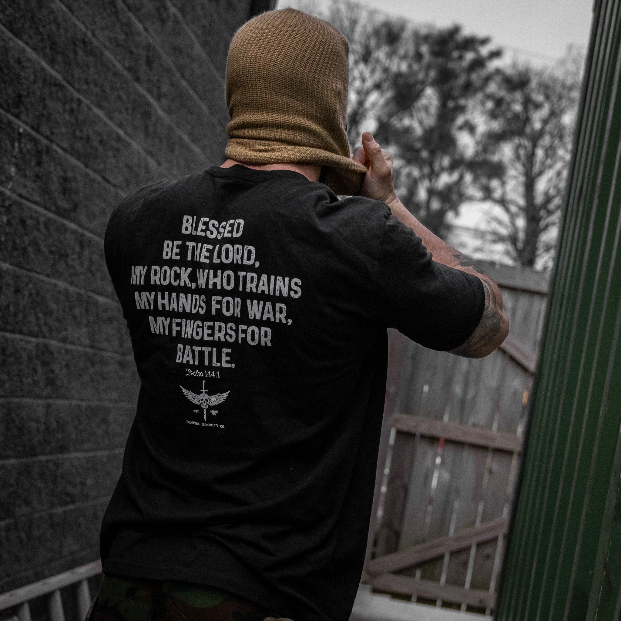 Psalm 144:1 Men's T-Shirt
