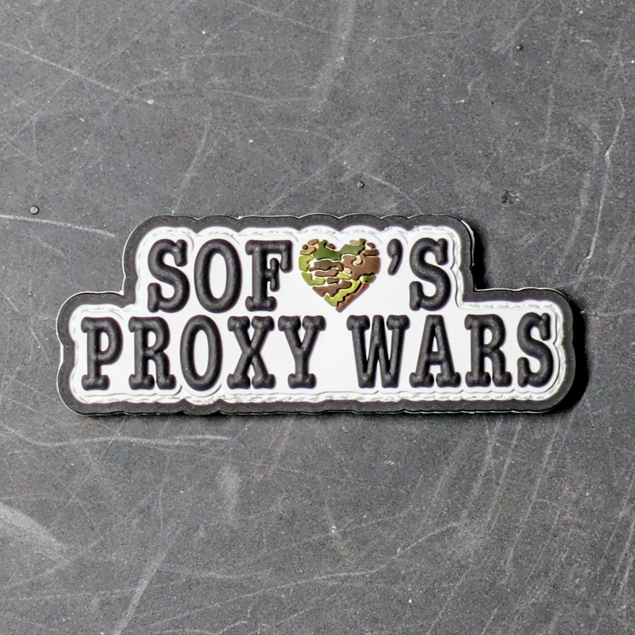 SOF Loves Proxy Wars - PVC/Rubber