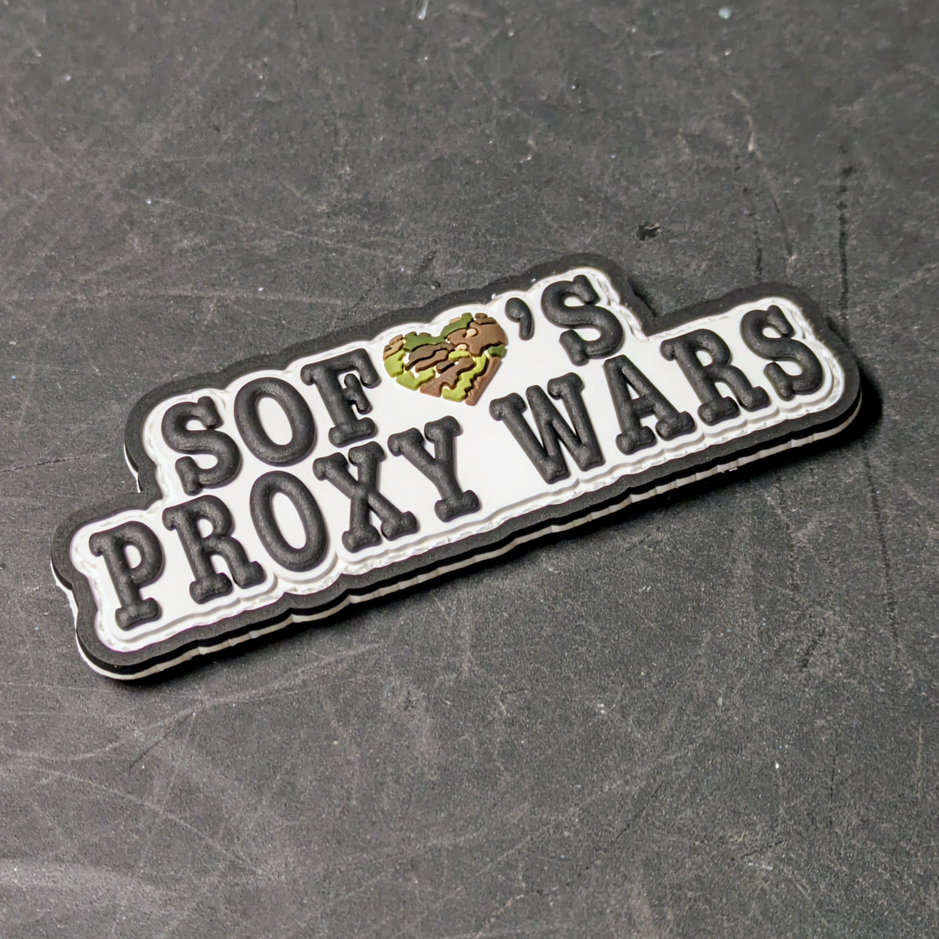 SOF Loves Proxy Wars - PVC/Rubber