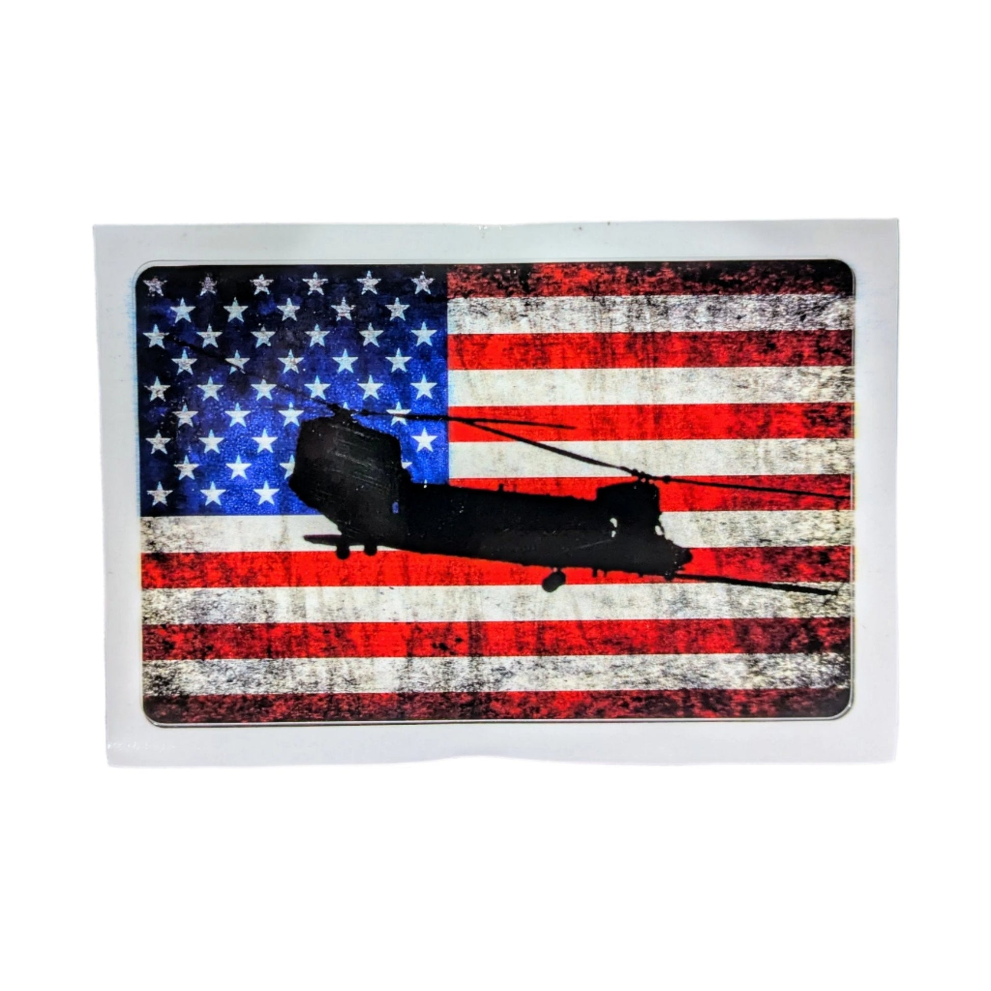 MH-47 Chinook - American Flag Decal