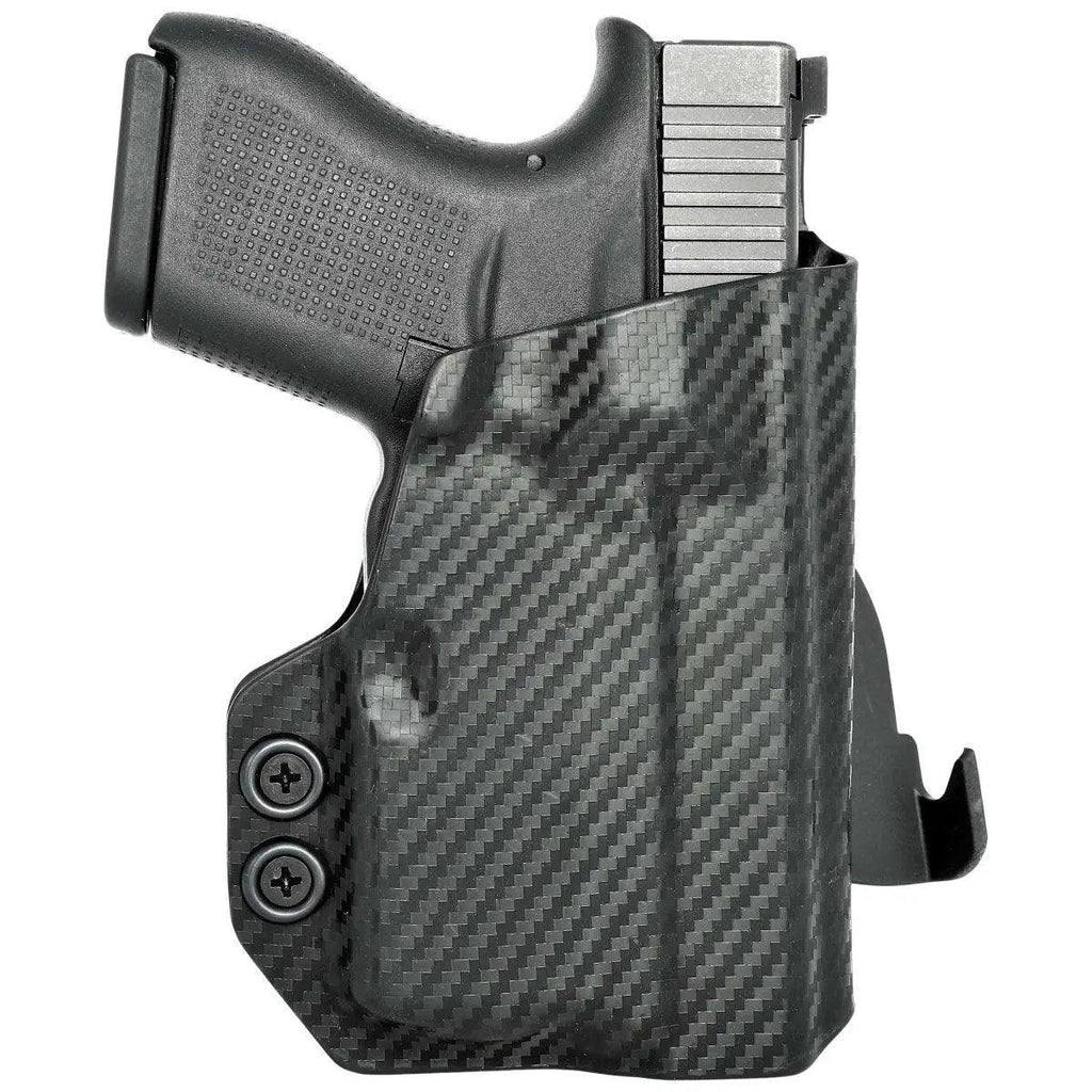Paddle Holster fits: Glock 43X TLR6