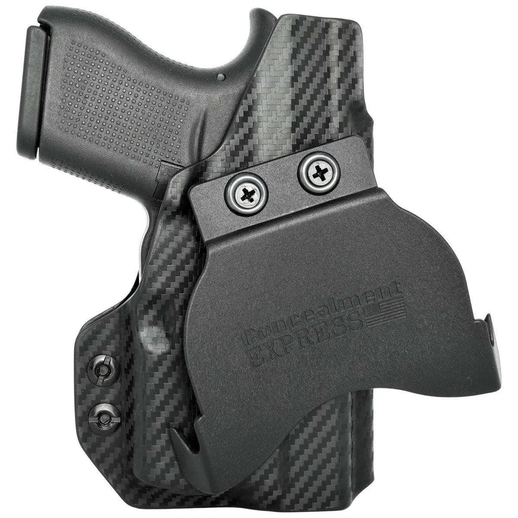 Paddle Holster fits: Glock 43X TLR6