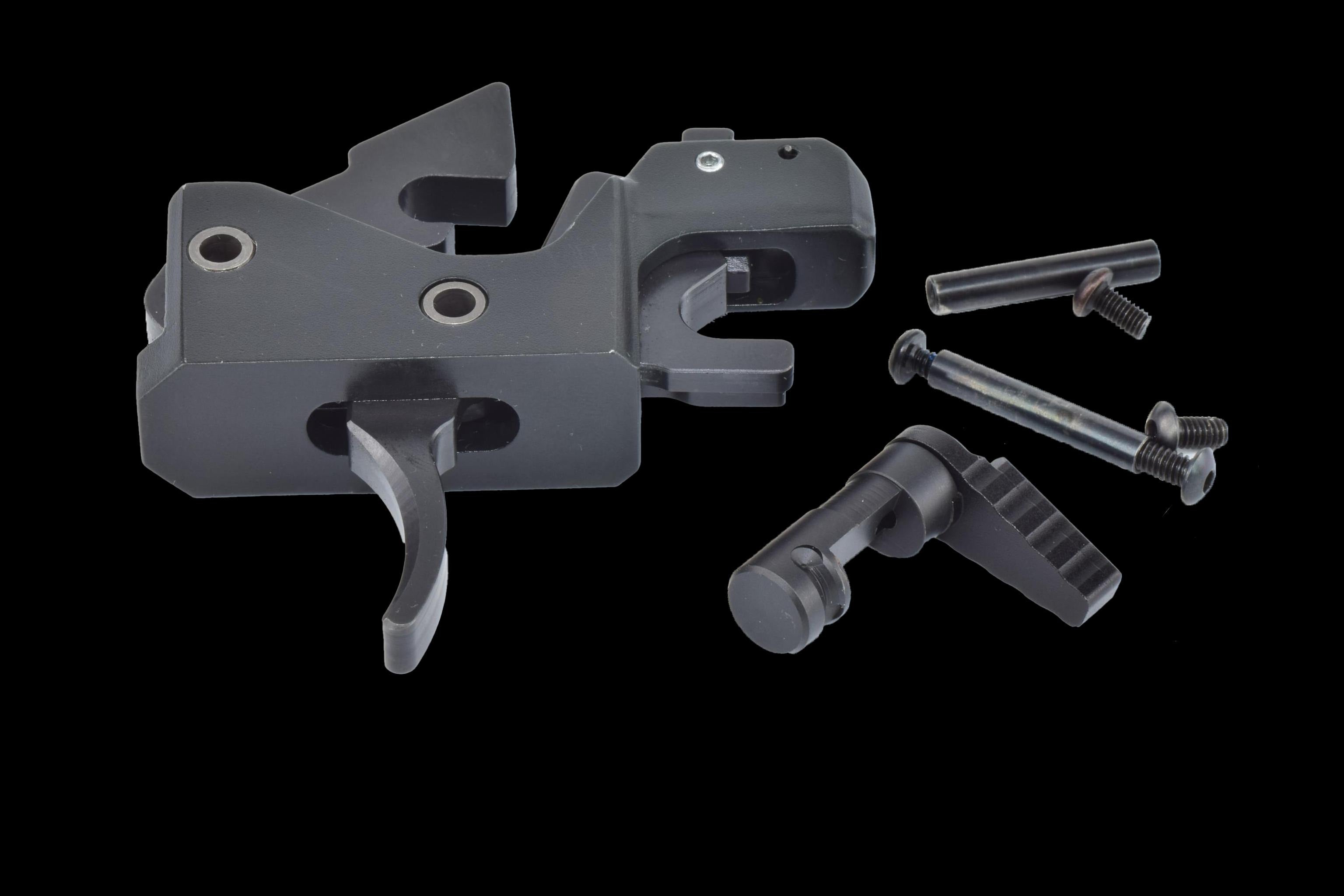 Partisan Disruptor FRT 3-Pack (Black) — AR-15 Drop-In Forced Reset Trigger (USA Made)