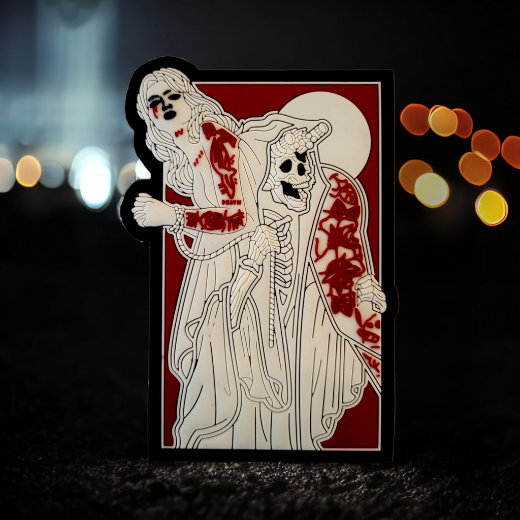 GITD Catching Feelings  - 4" x 3" PVC Velcro Morale Patch