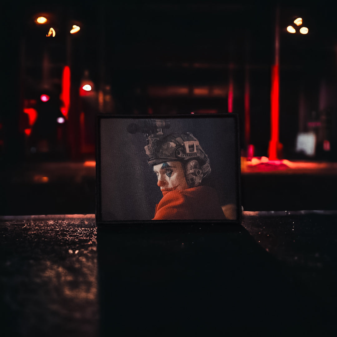 Joker V1 - Limited Edition - 4" x 3" Sublimation Velcro Morale Patch