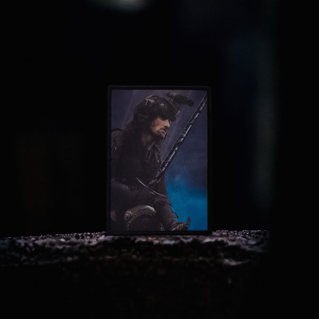 Aragorn - Limited Edition - 4" x 3" Sublimation Velcro Morale Patch