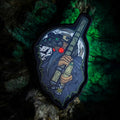 Harbinger Of Death - 4" x 3" Sublimation Velcro Morale Patch