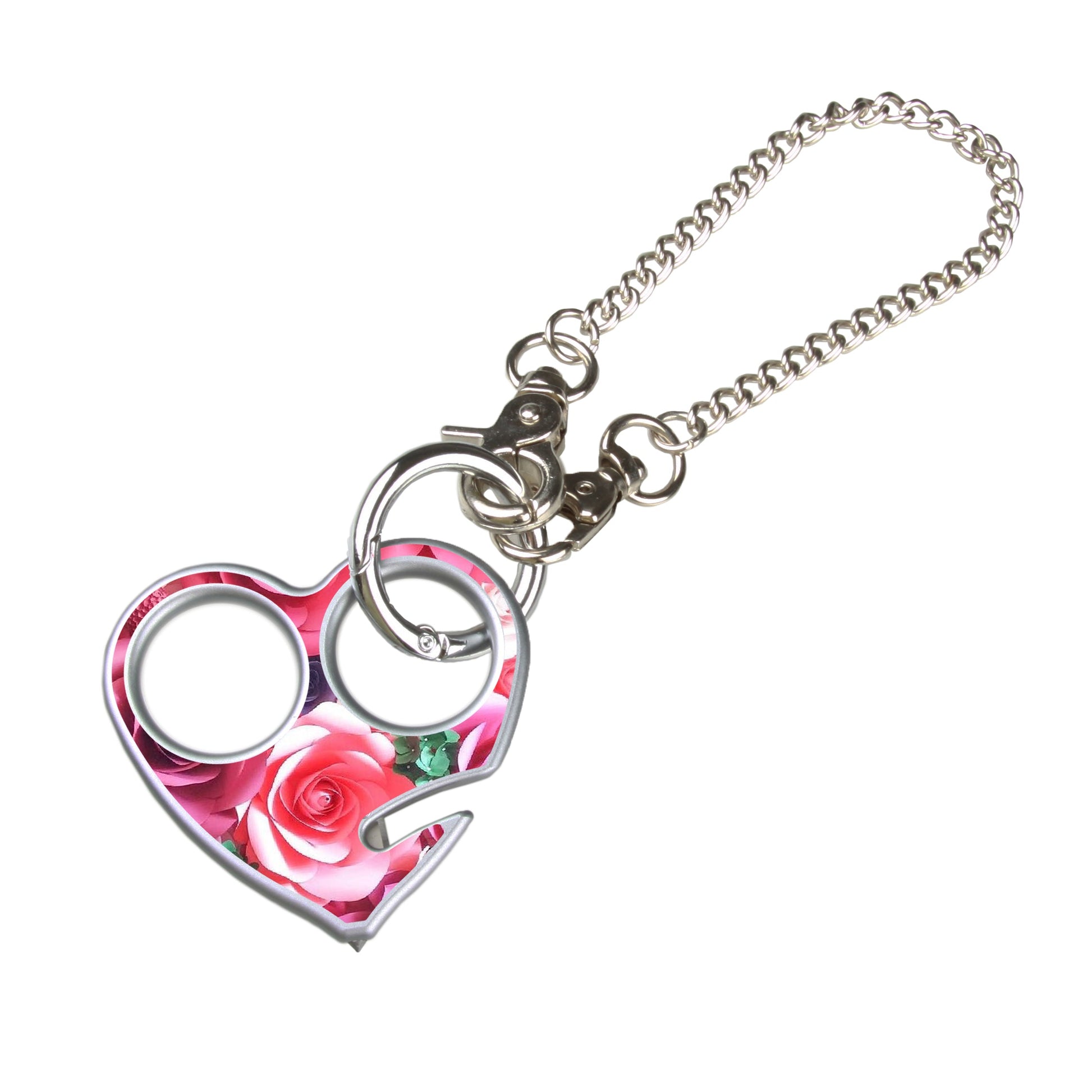 Stinger Sweetheart Self-Defense Keychain, Mini EDC Emergency Tool, Glass Breaker, Seatbelt Cutter, Car Rearview Mirror Pendant Décor