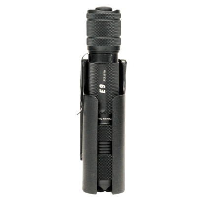 Engineered Plastic Clip-on Holster for E9RG4, M5Gen3 and other Torches with 1" Diameter