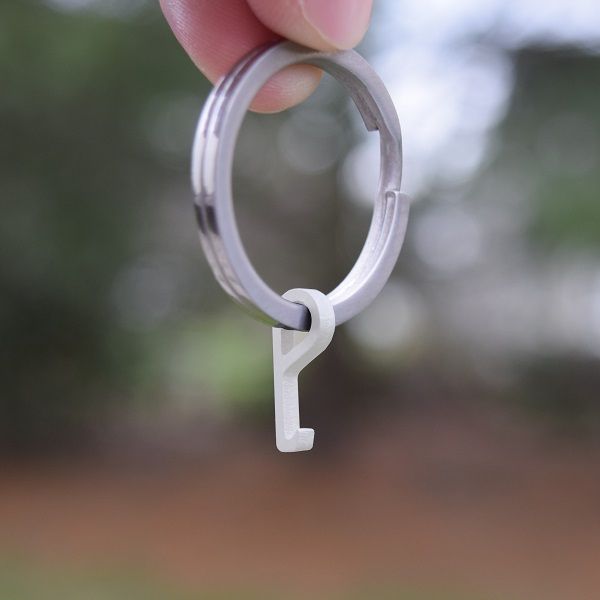 Titanium Keyring