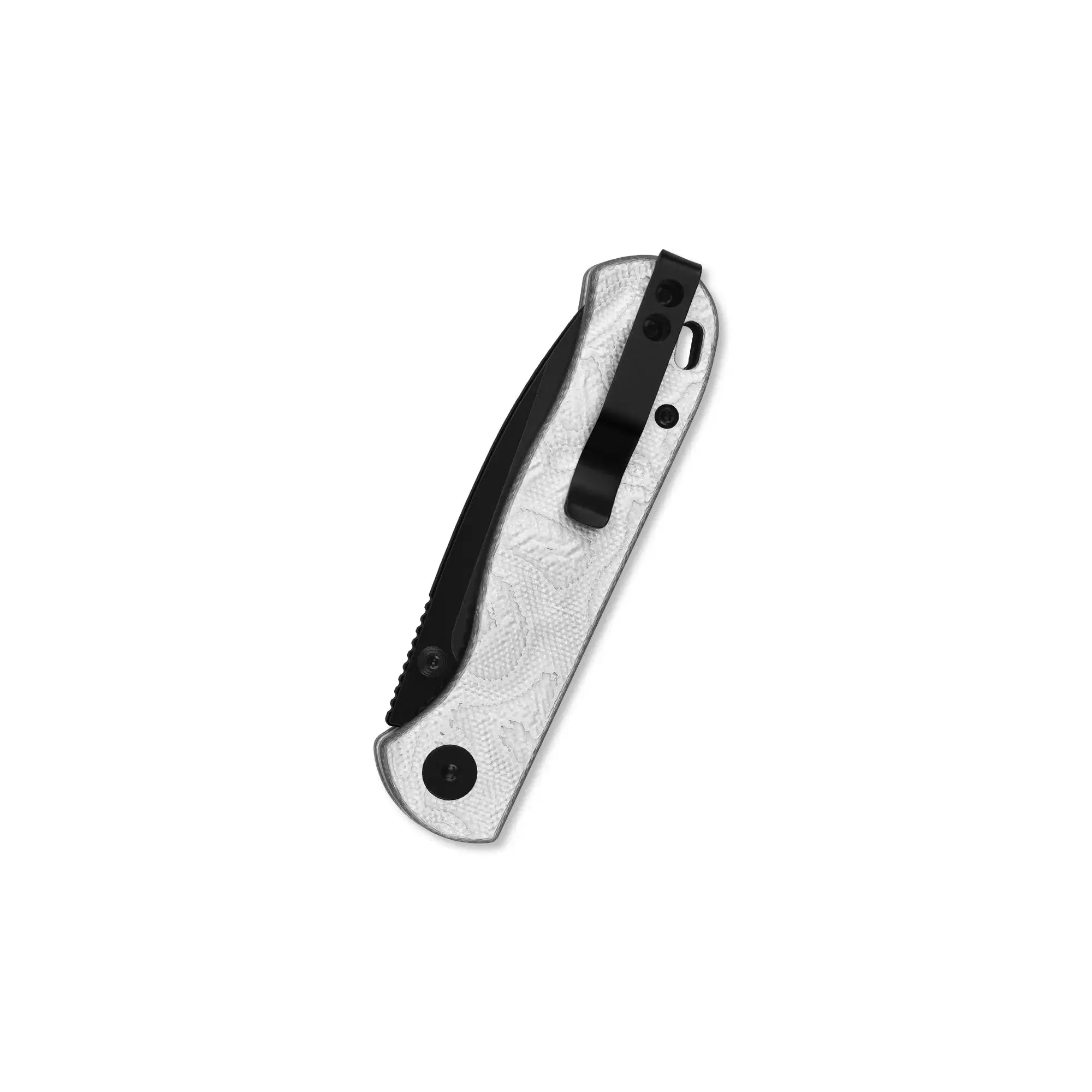 QSP Ferret Black Nitro V Aluminum Foil G10 Liner Lock Folding Knife