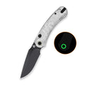 QSP Coyote Black Nitro V Aluminum Foil G10 Folding Knife