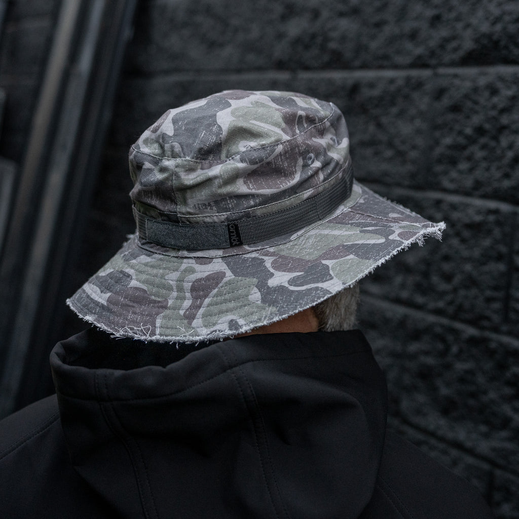 Distressed Ripstop Mid-Profile Tactical Boonie Hat