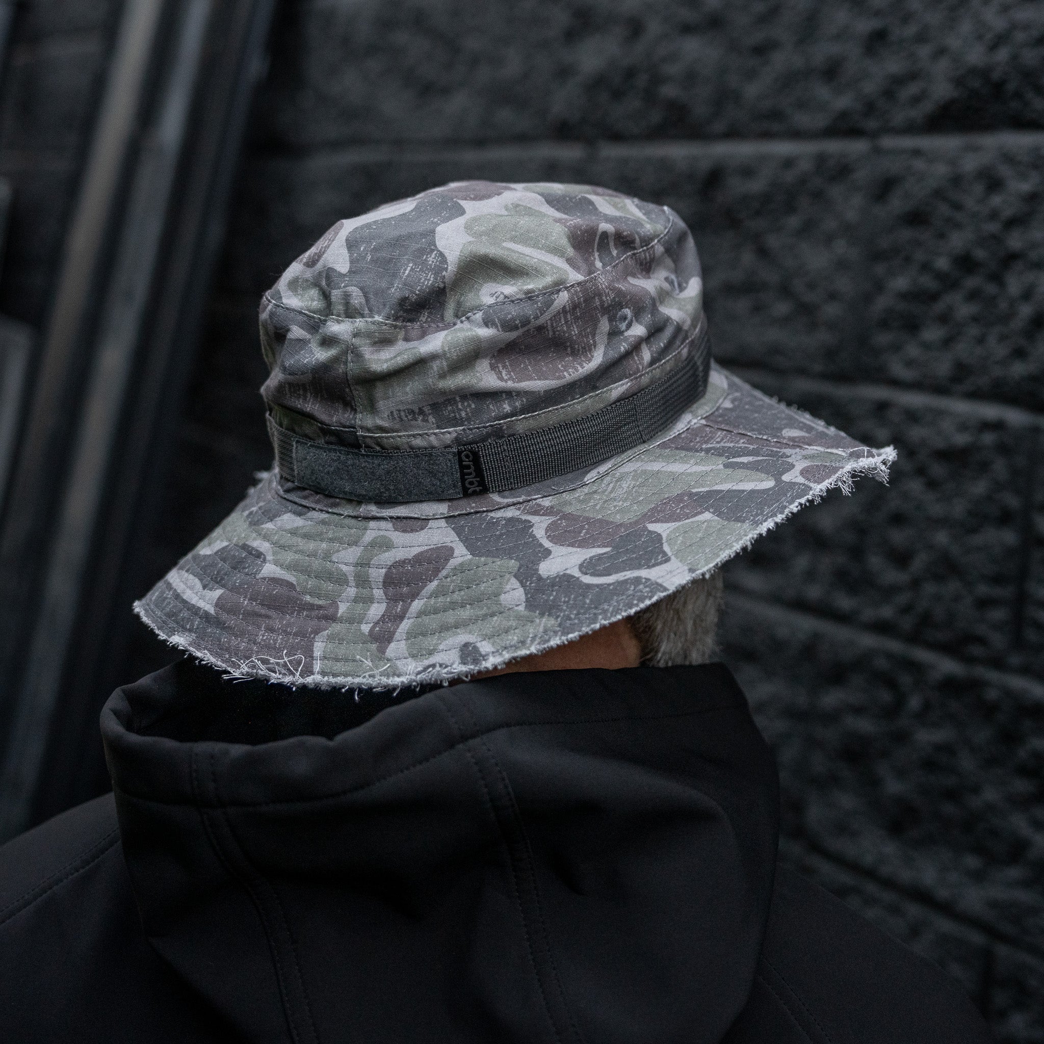 Distressed Ripstop Mid-Profile Tactical Boonie Hat