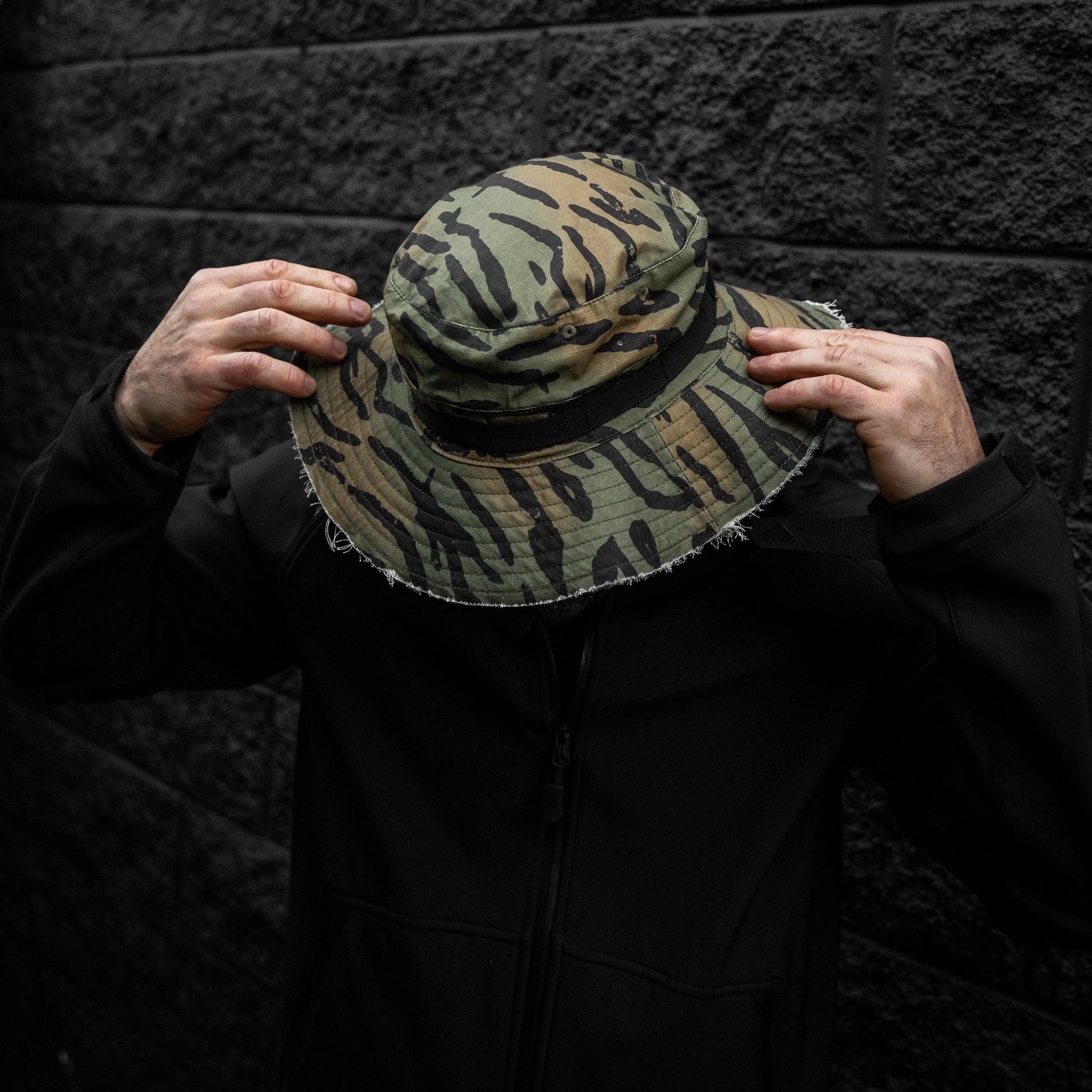 Distressed Ripstop Mid-Profile Tactical Boonie Hat