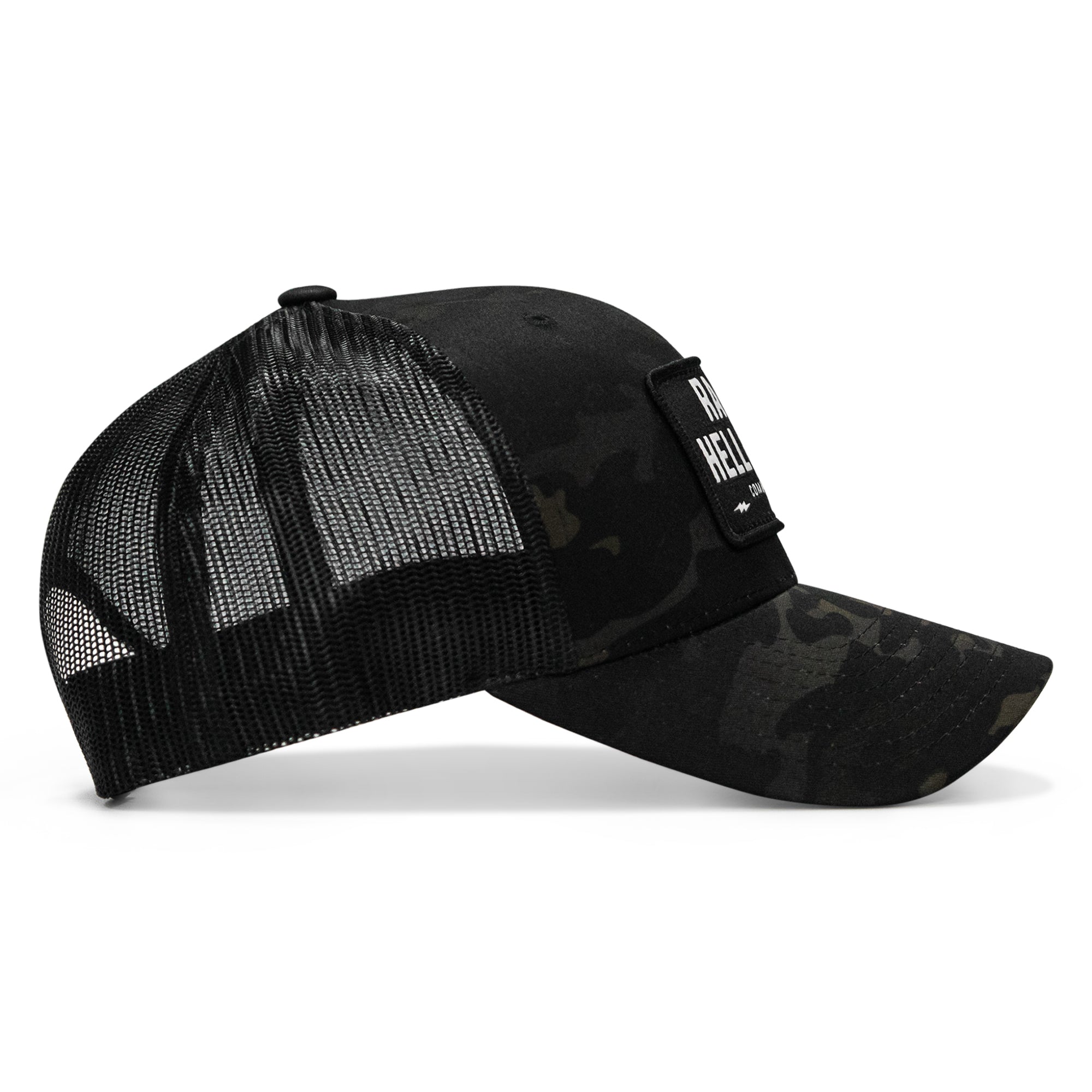 Raise Hell Baby Patch Snapback Hat
