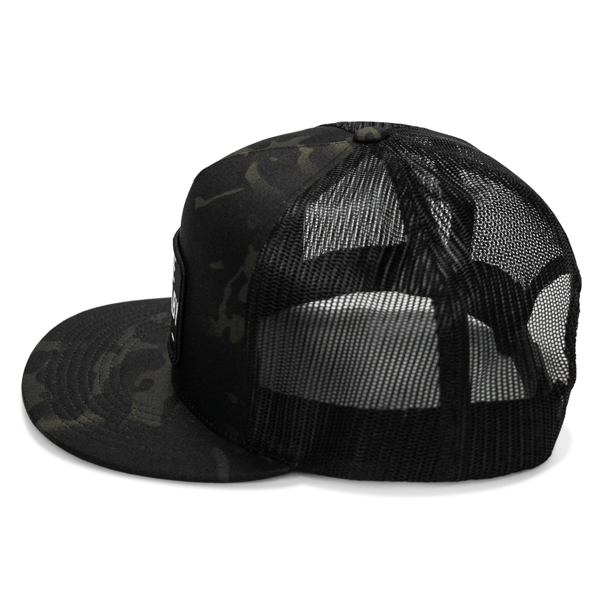 Raise Hell Baby Patch. Flatbill Hat