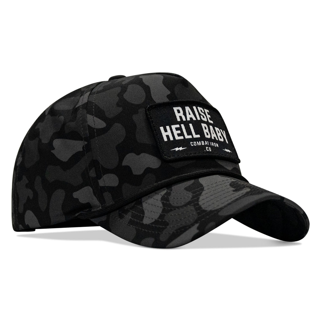 Raise Hell Baby Patch 5 Pannel Snapback
