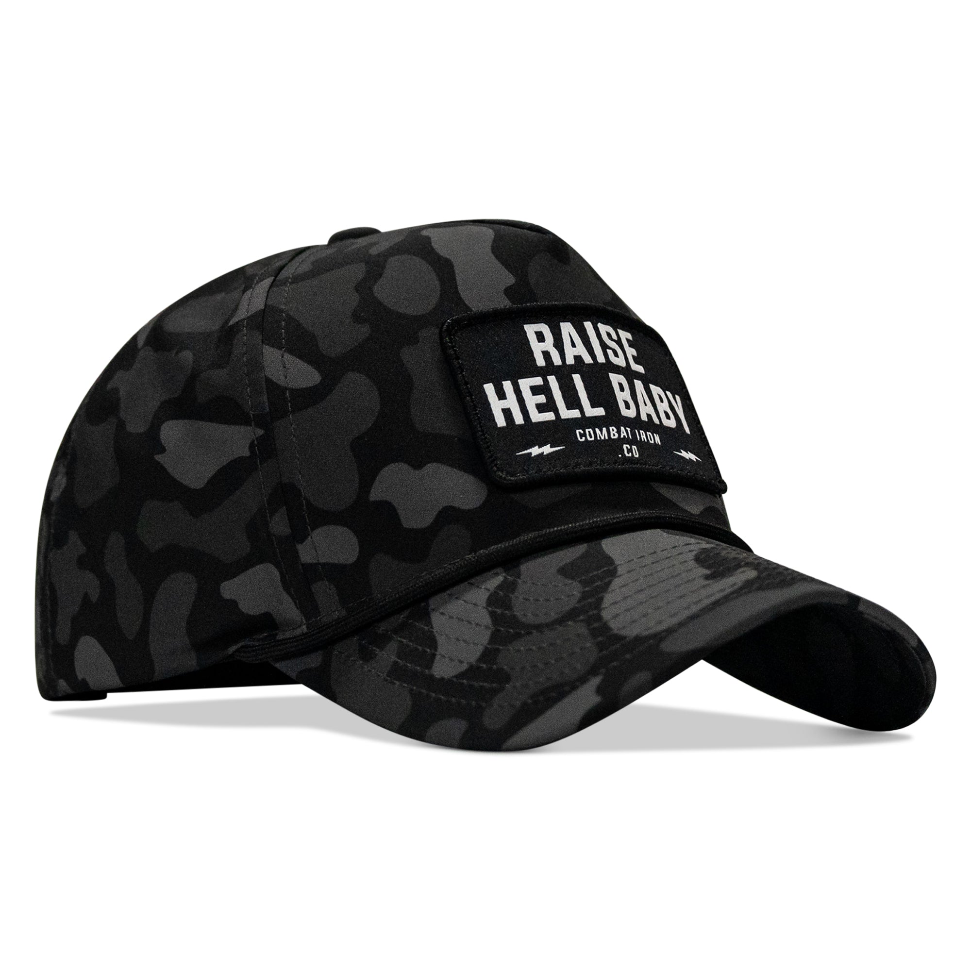 Raise Hell Baby Patch 5 Pannel Snapback