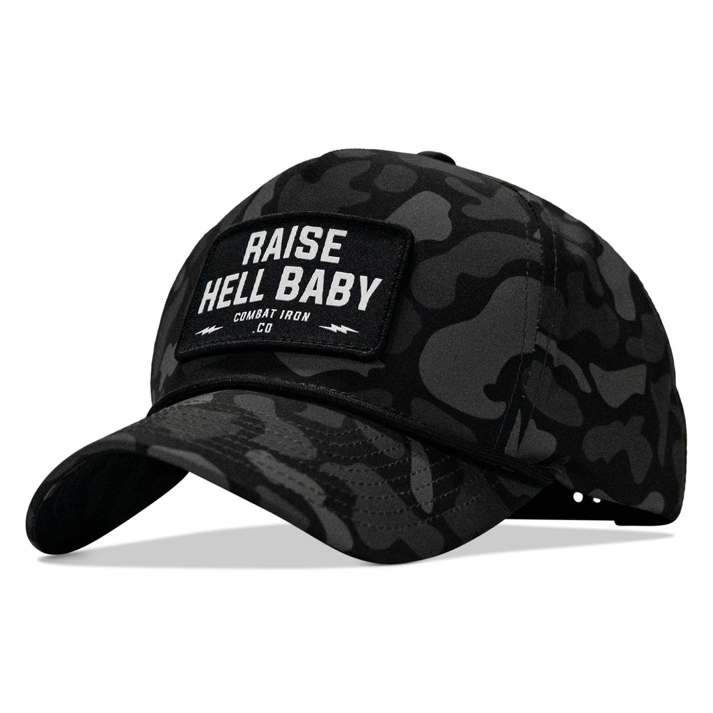 Raise Hell Baby Patch 5 Pannel Snapback