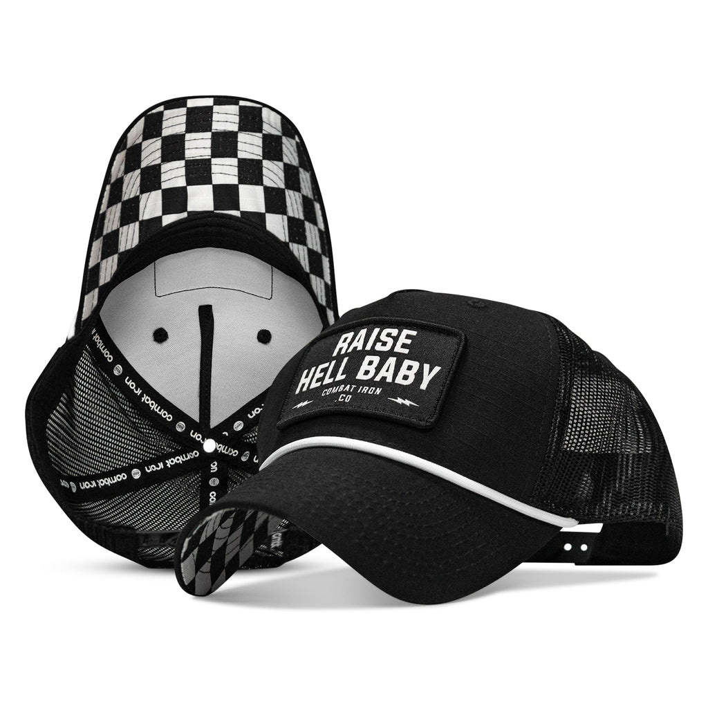 Raise Hell Baby Patch Rope Snapback Hat