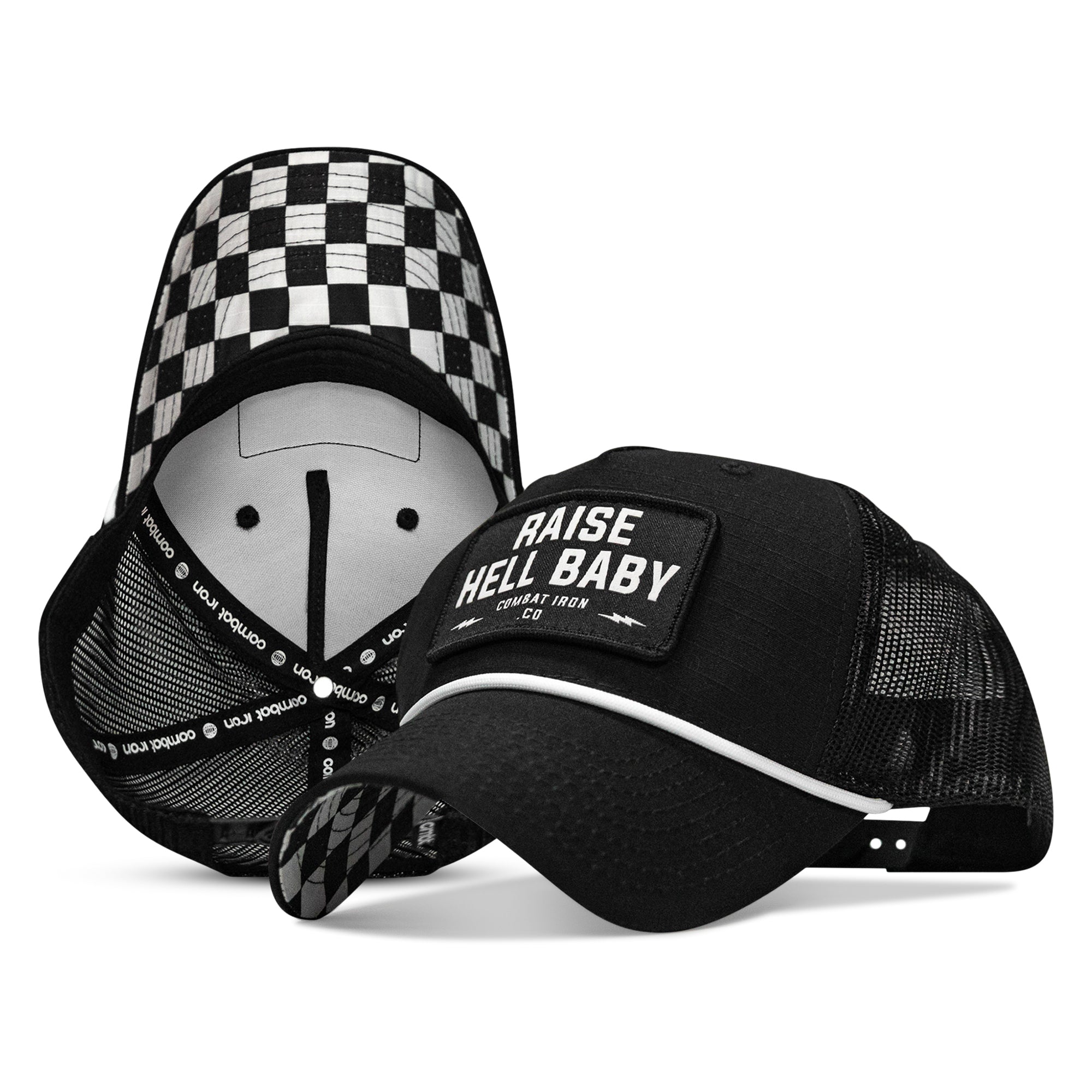 Raise Hell Baby Patch Rope Snapback Hat