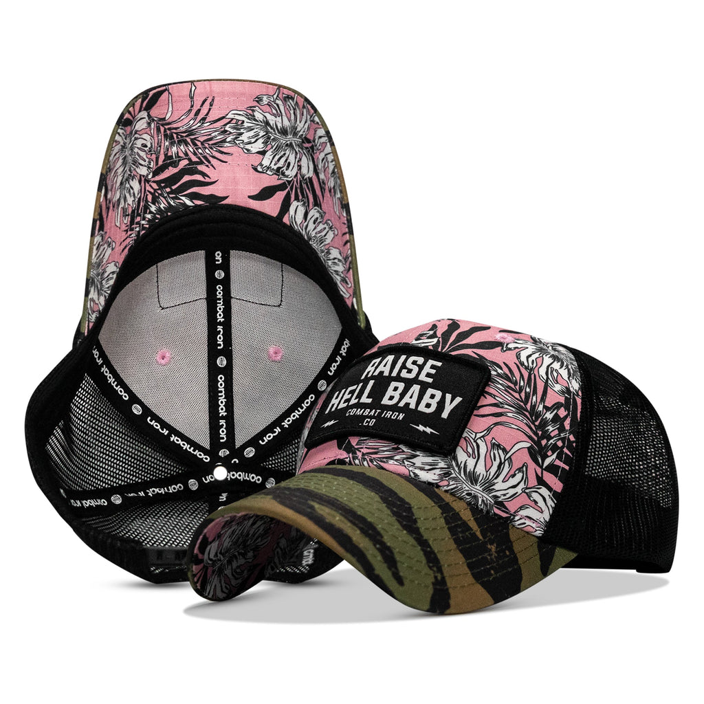 Raise Hell Baby Patch Original Ripstop Snapback Hat