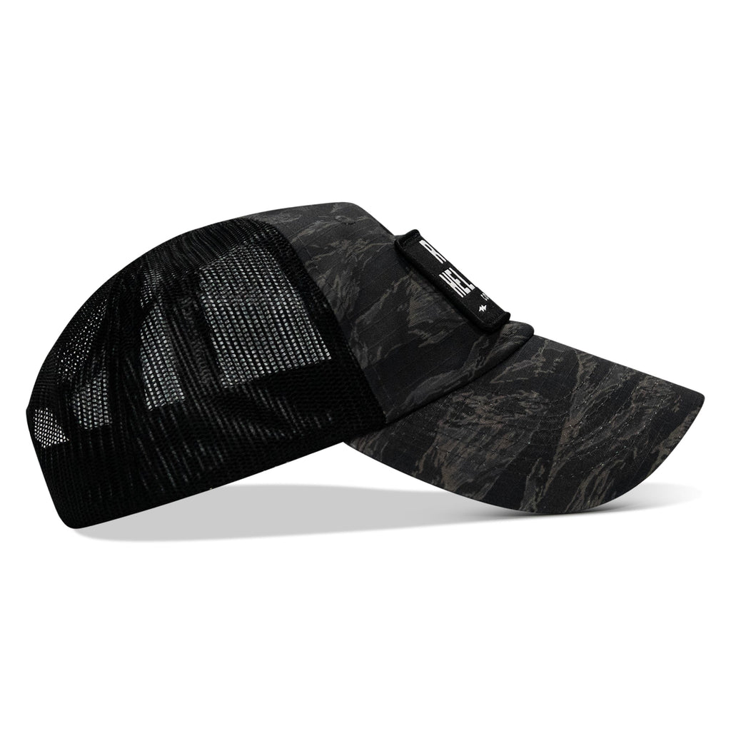 Raise Hell Baby Patch Tactical Ripstop Mesh Snapback Hat