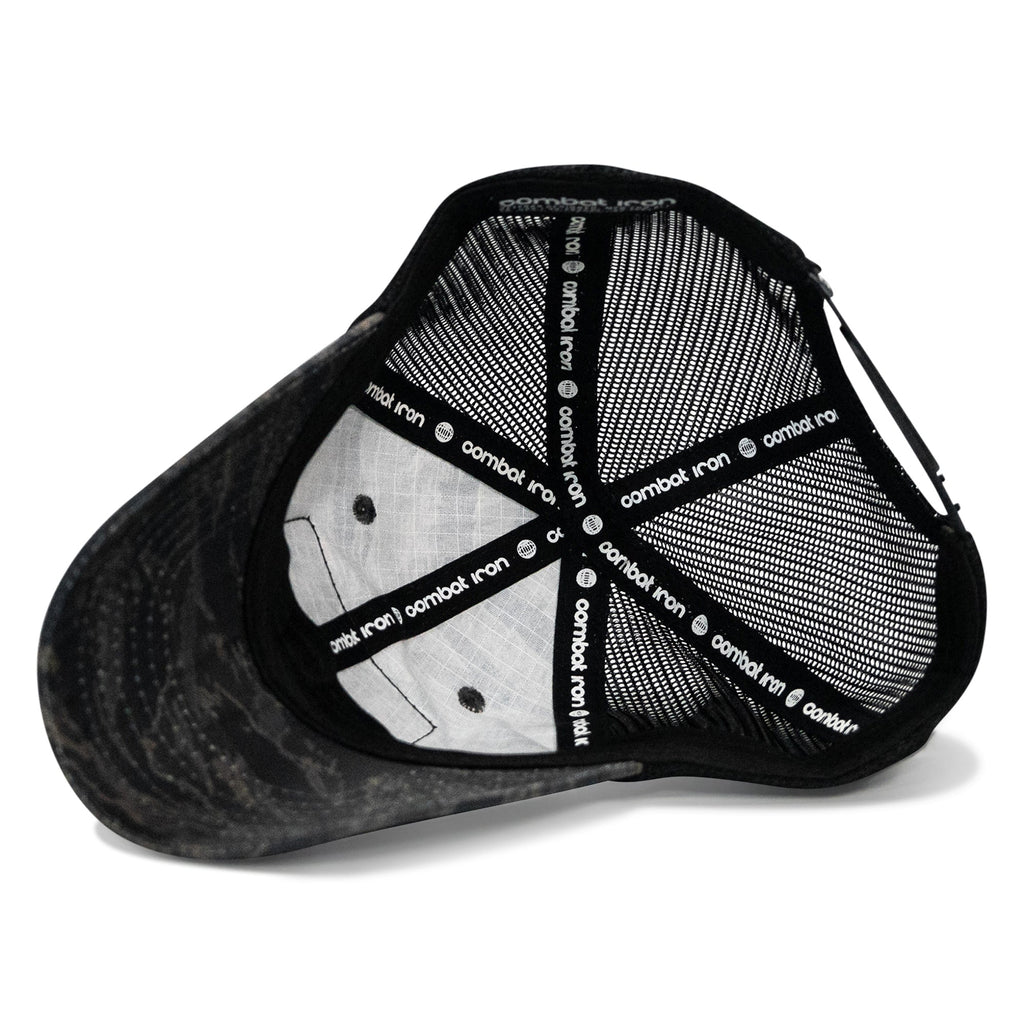 Raise Hell Baby Patch Tactical Ripstop Mesh Snapback Hat
