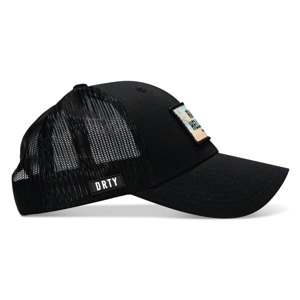 Raise Hell Baby Sunset Patch Original Ripstop Snapback Hat