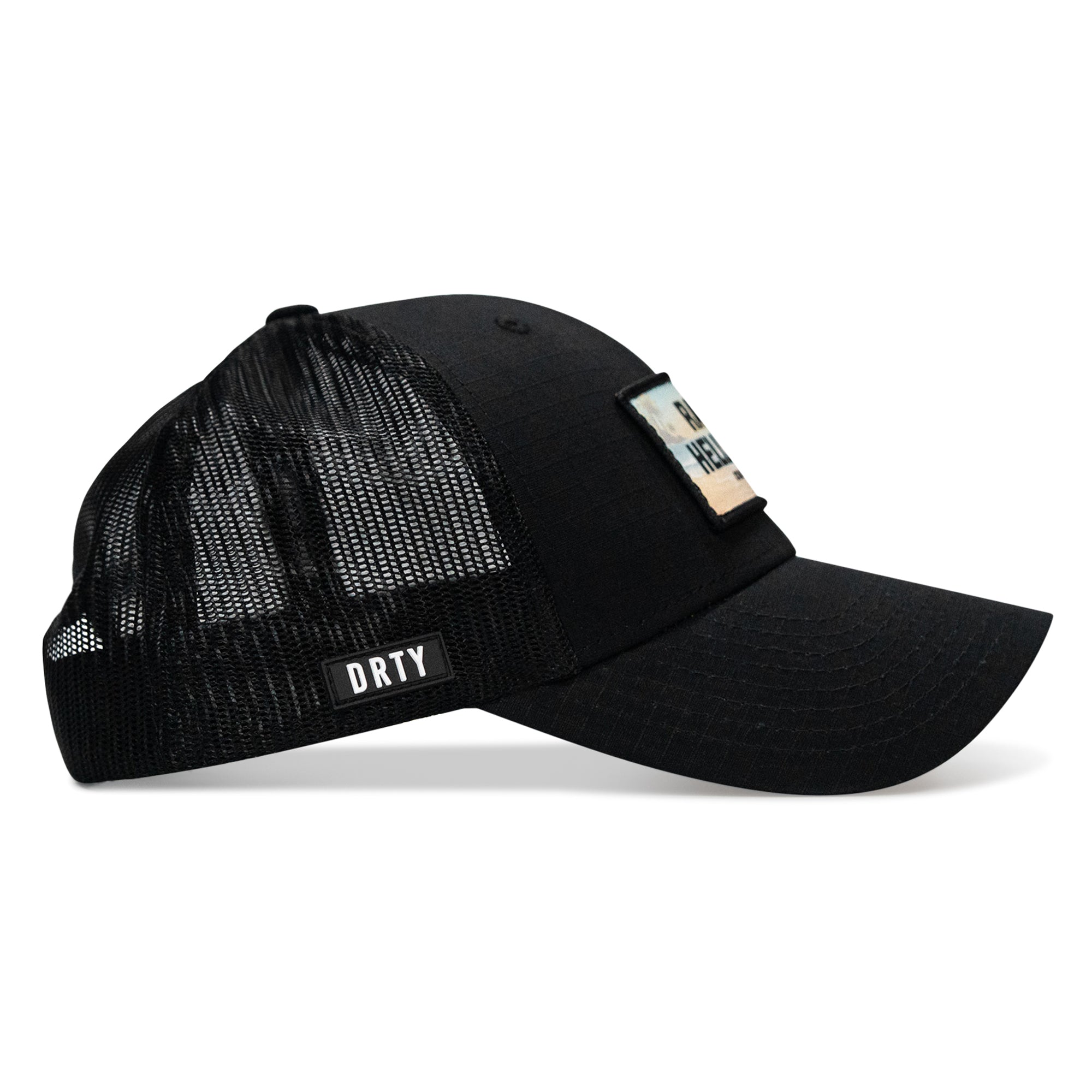 Raise Hell Baby Sunset Patch Original Ripstop Snapback Hat
