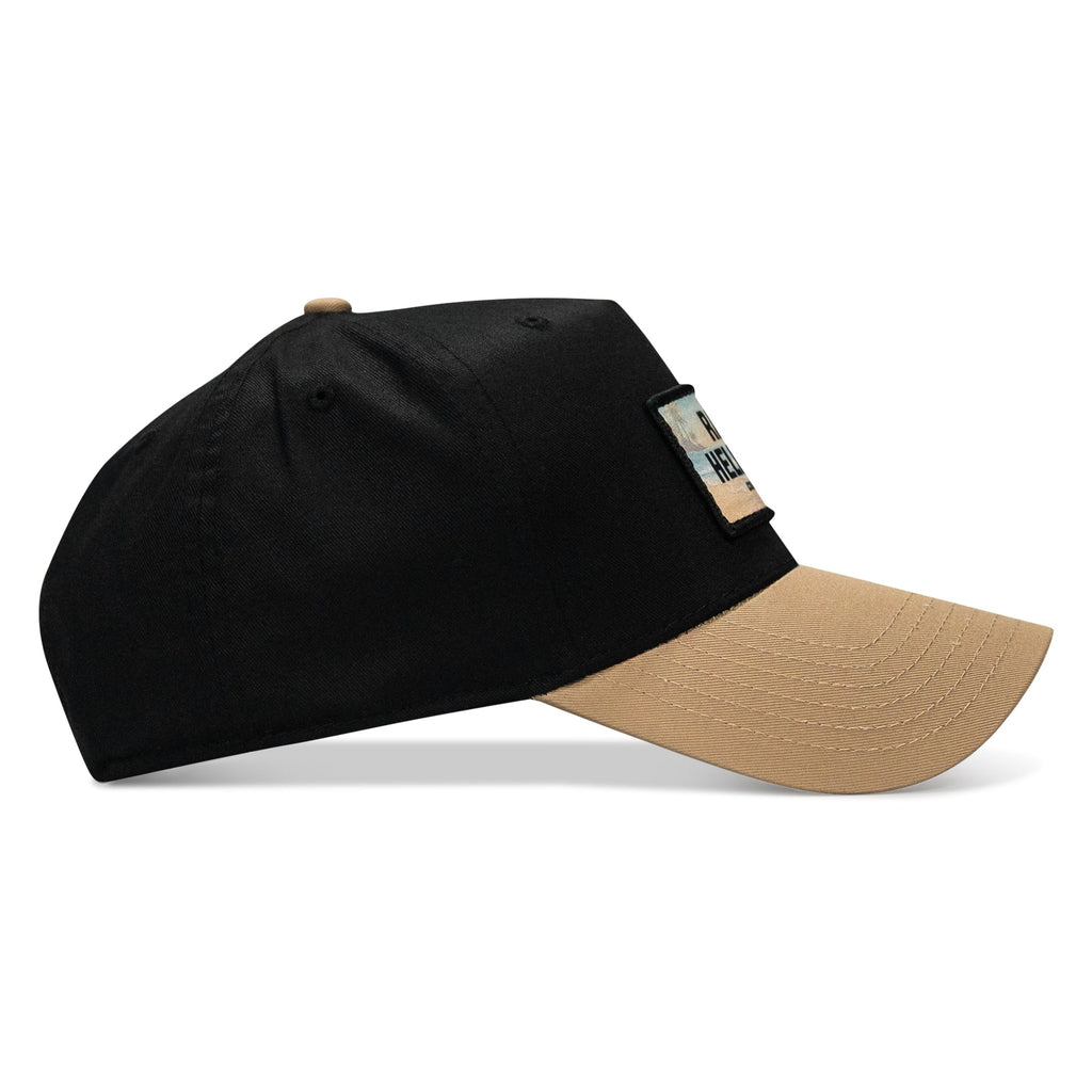 Raise Hell Baby Sunset Patch Snapback Hat