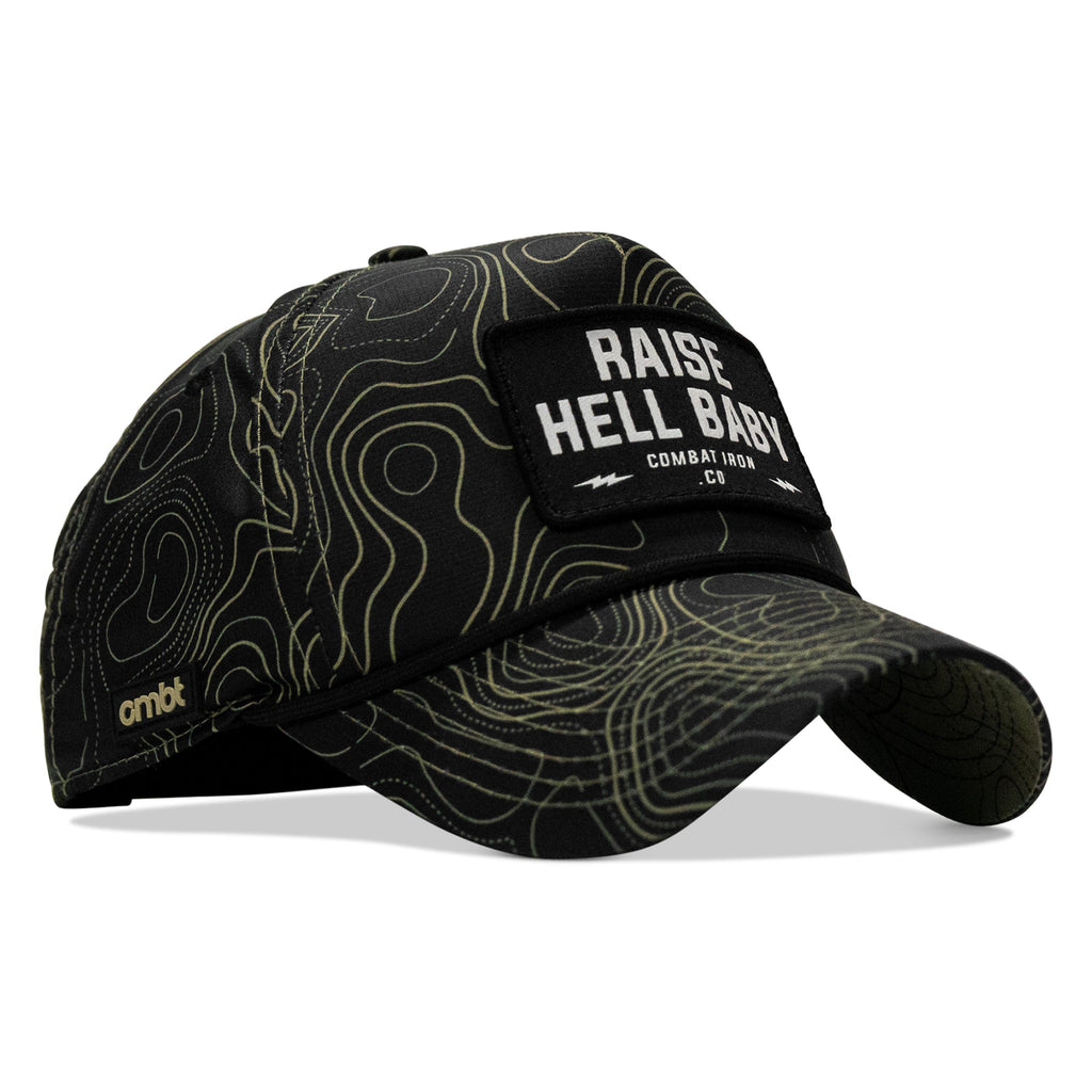 Raise Hell Baby Patch Weekender Snapback