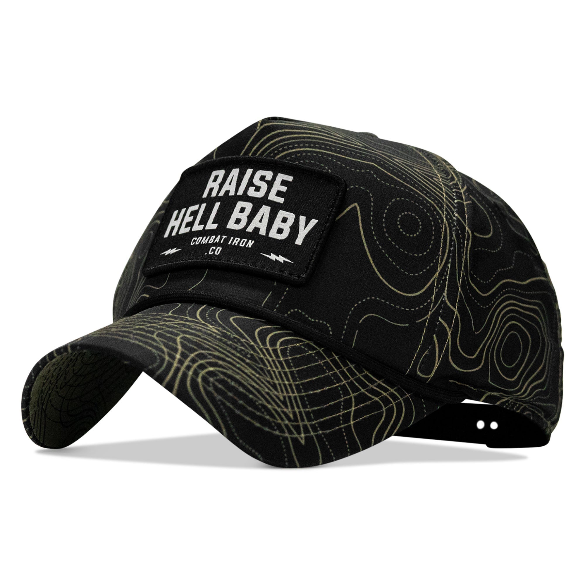 Raise Hell Baby Patch Weekender Snapback