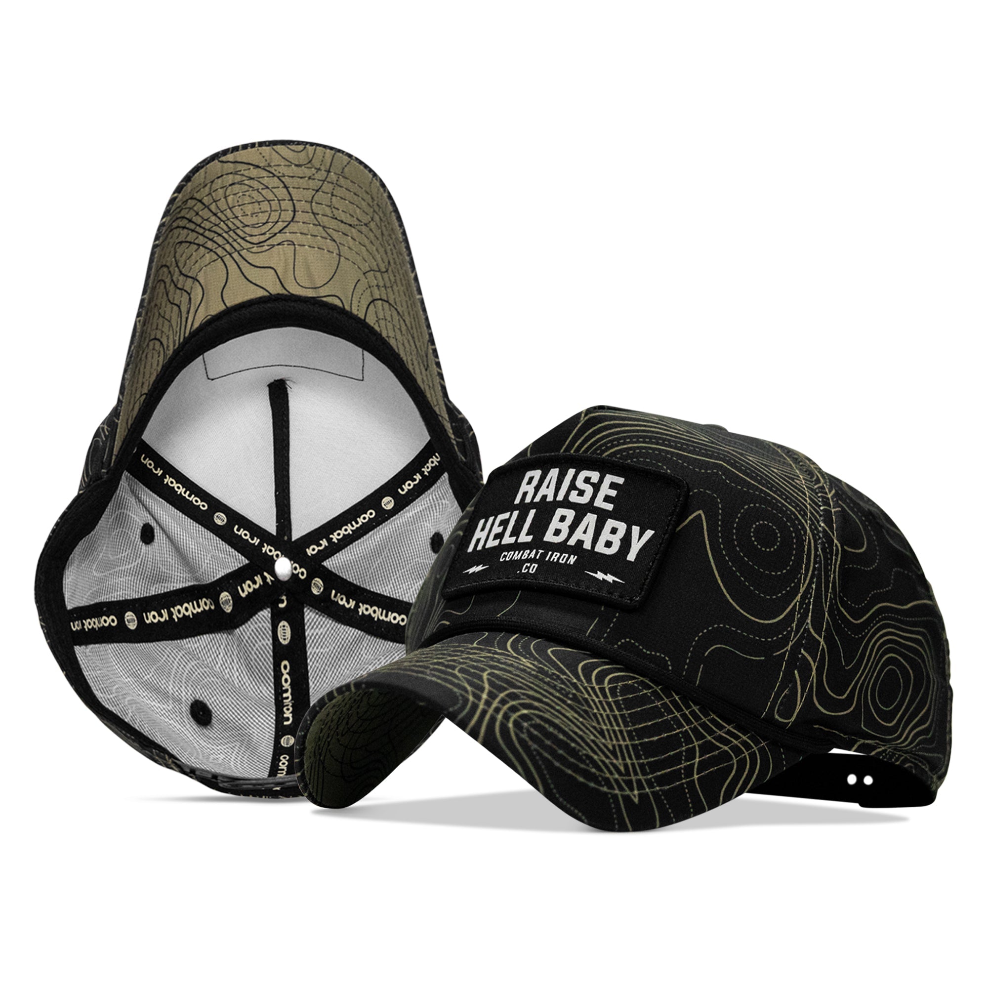 Raise Hell Baby Patch Weekender Snapback