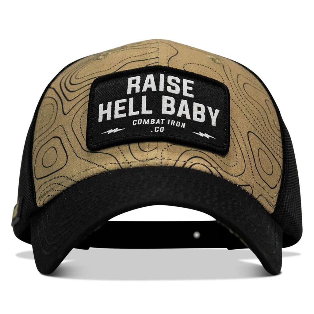 Raise Hell Baby Patch Original Ripstop Snapback Hat