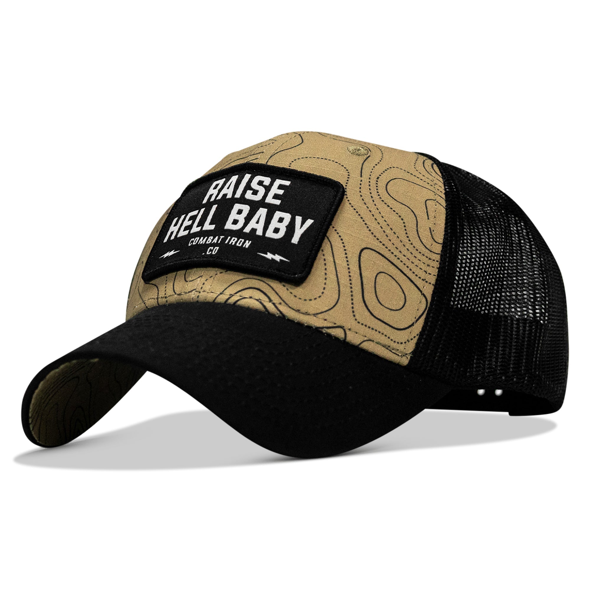 Raise Hell Baby Patch Original Ripstop Snapback Hat