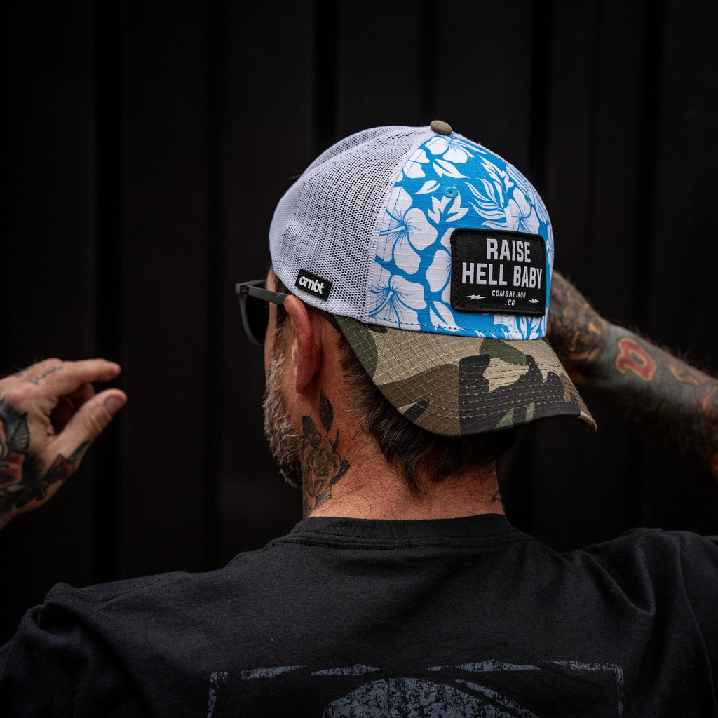 Raise Hell Baby Patch Original Ripstop Snapback Hat