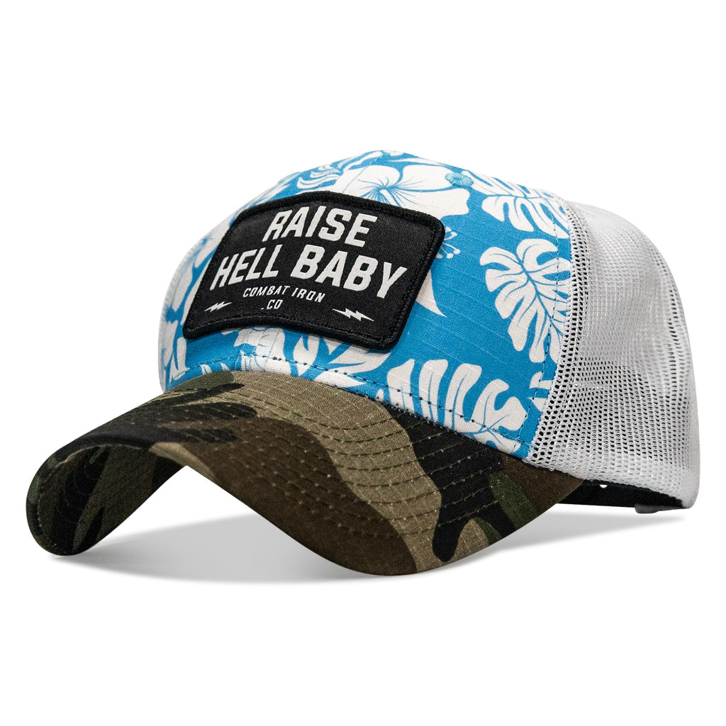 Raise Hell Baby Patch Original Ripstop Snapback Hat