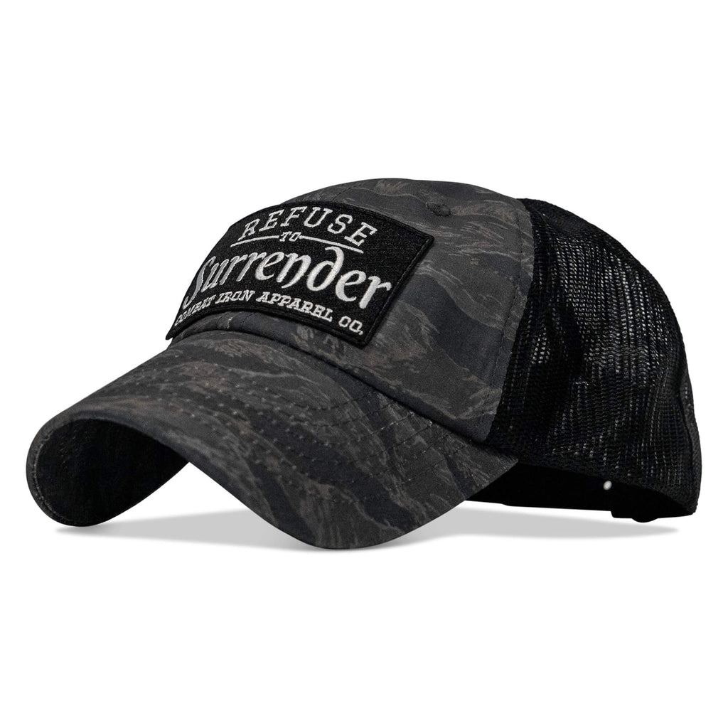 Refuse To Surrender Patch Tactical Ripstop Mesh Snapback Hat