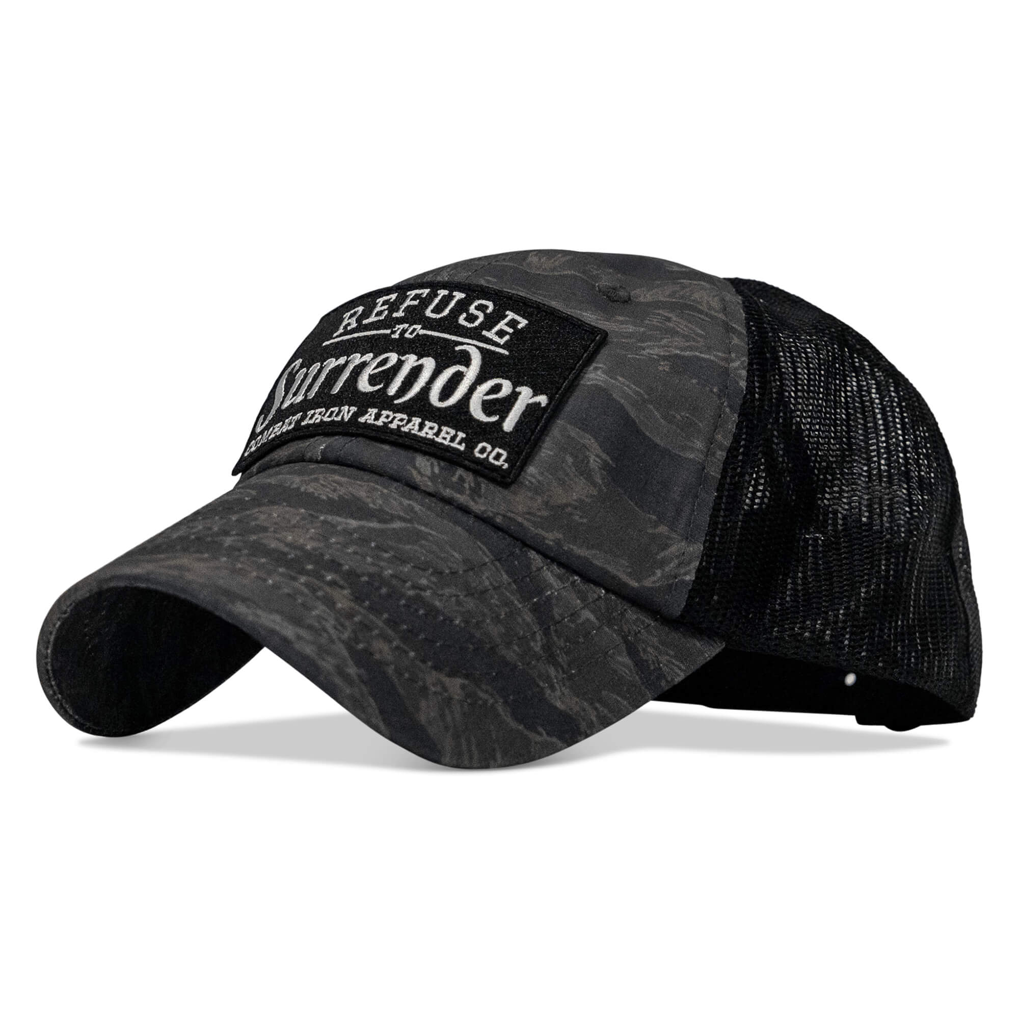 Refuse To Surrender Patch Tactical Ripstop Mesh Snapback Hat