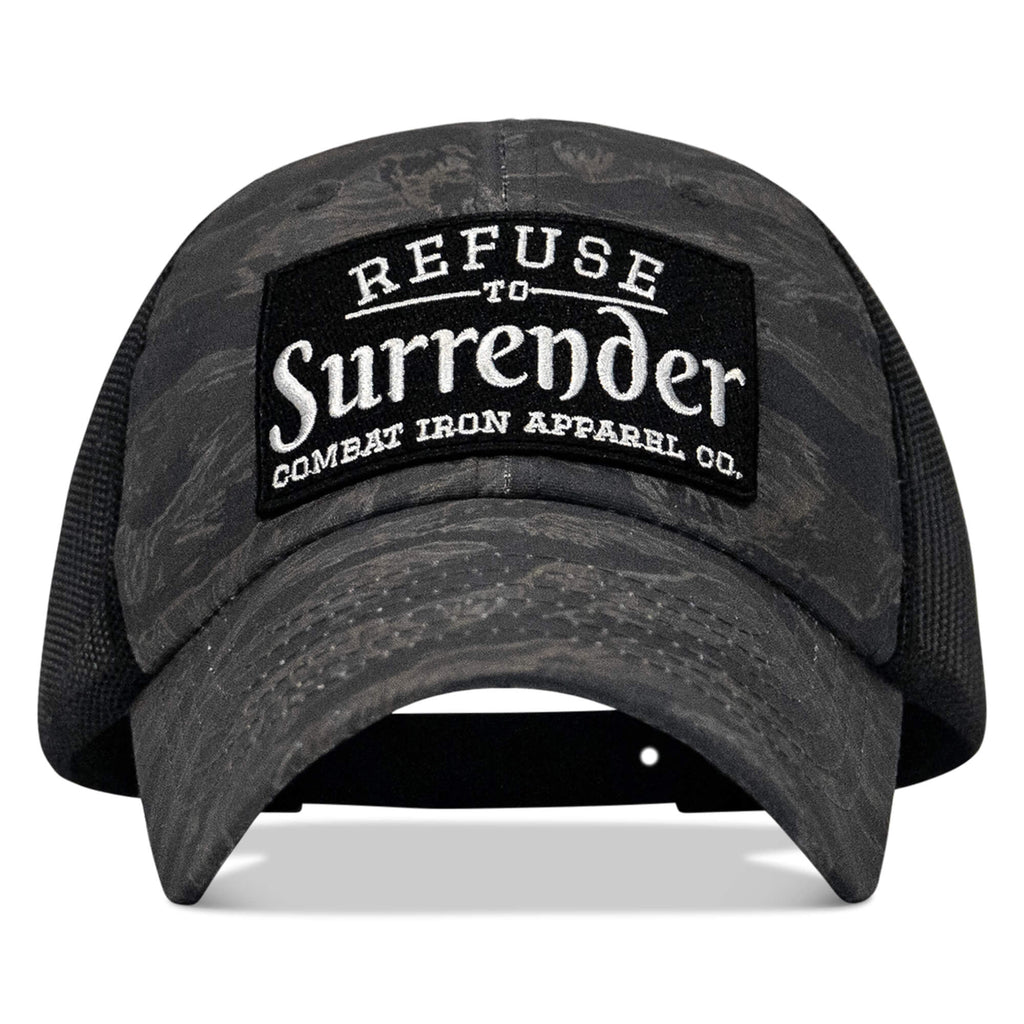 Refuse To Surrender Patch Tactical Ripstop Mesh Snapback Hat