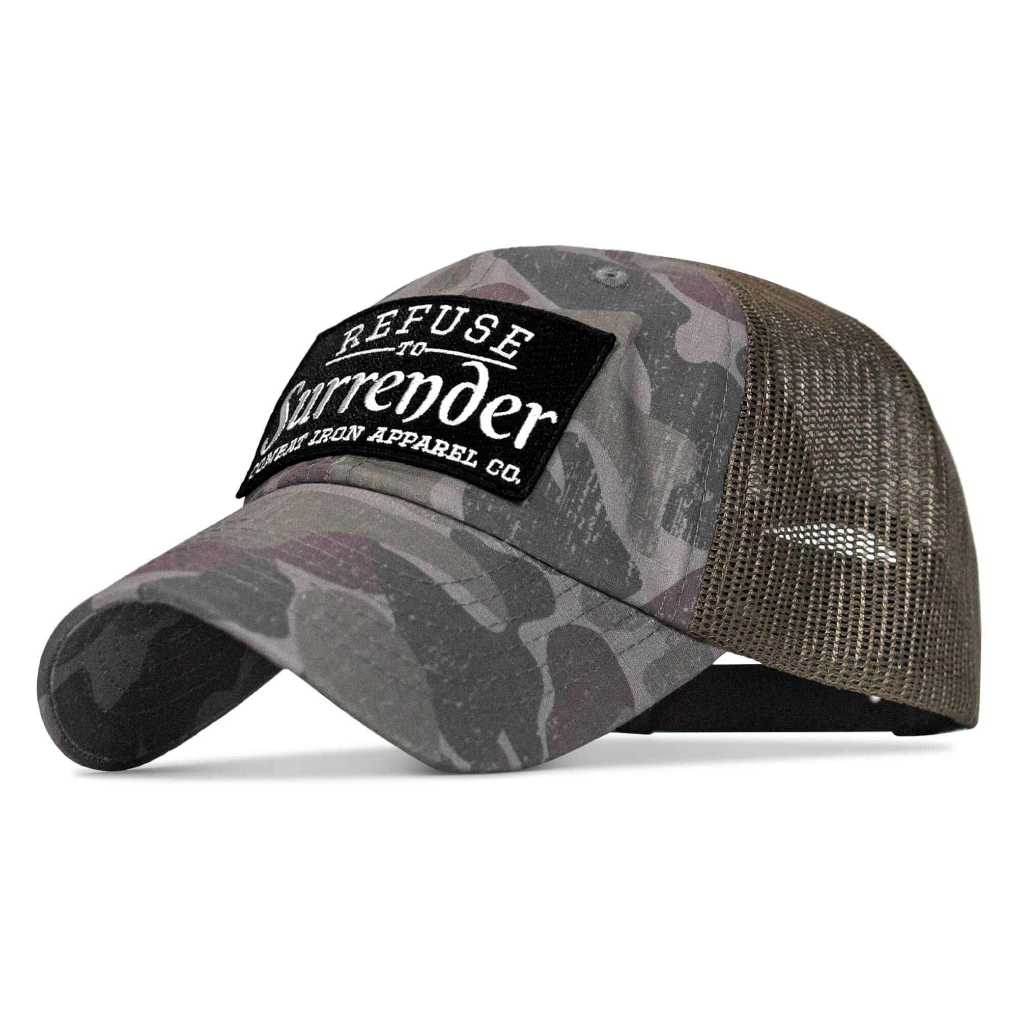 Refuse To Surrender Patch Tactical Ripstop Mesh Snapback Hat