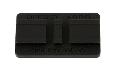 Reptilia AUS Offset Mount -  Anodized Finish -  Black -  Fits Aimpoint ACRO