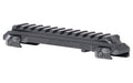 Reptilia RMU Mount/Riser -  .625" Height -  12 Slot -  Fits 1913 Picatinny Rail -  Anodized Finish -  Black
