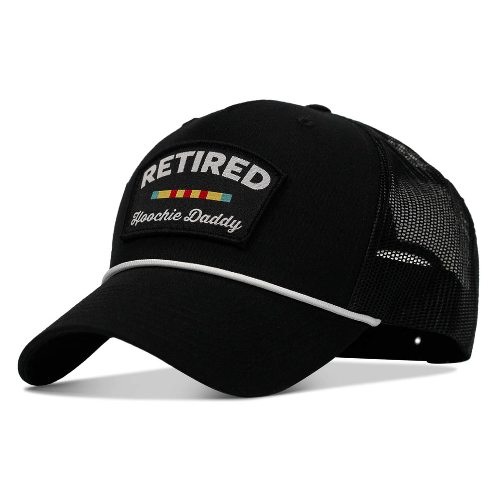 Retired Hoochie Daddy Veteran Patch Rope Snapback