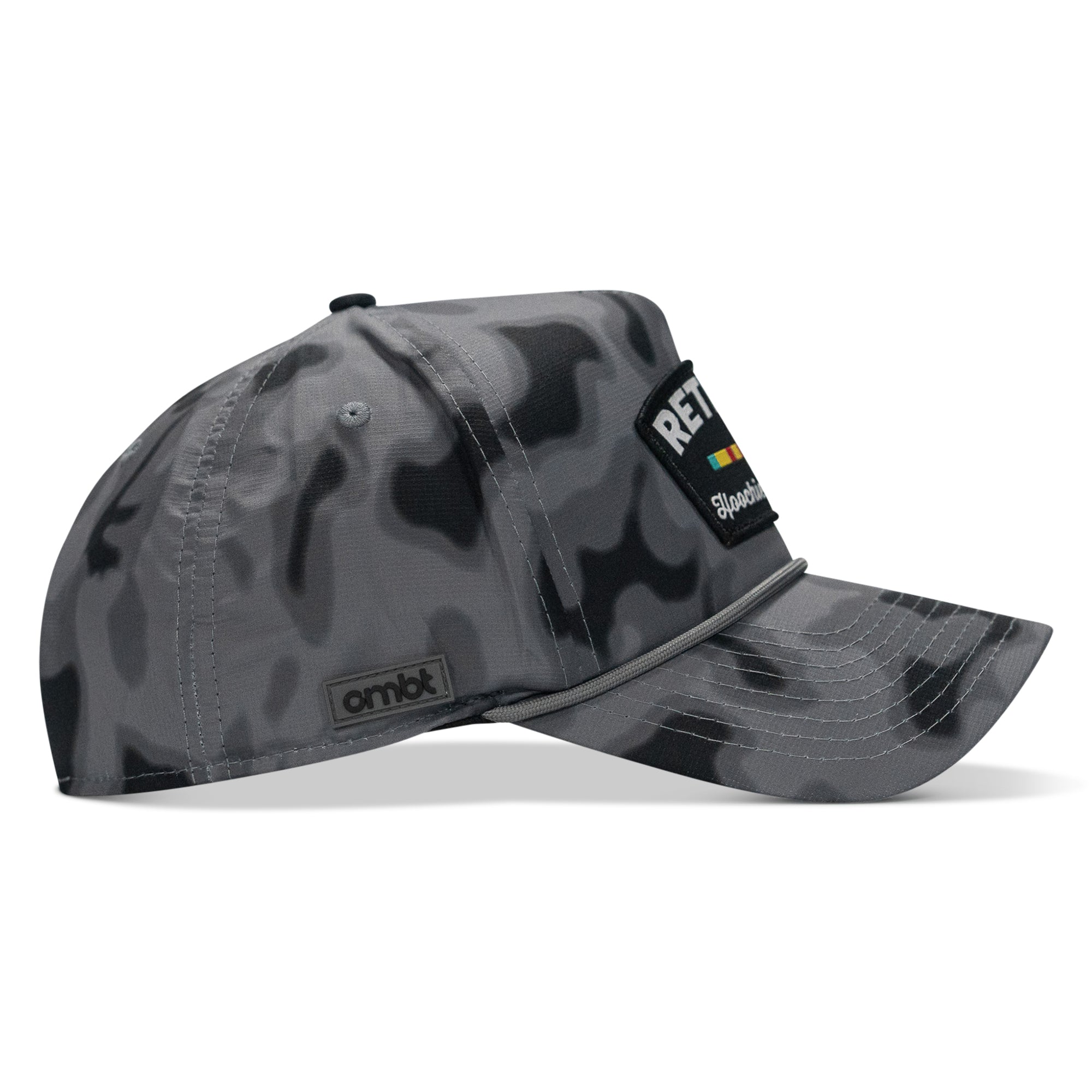 Retired Hoochie Daddy Ribbons Patch Weekender Waterproof Snapback